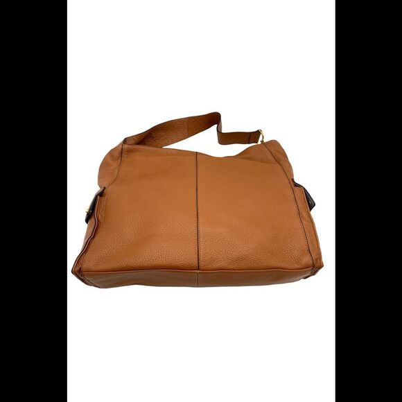 Vince Camuto Shoulder Bag with Tech Attachment Coen Warm Caramel - Picture 2 of 3